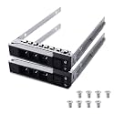 2pcs Pack 2.5" DXD9H SAS SATA Hard Drive Caddy Tray Enclosure Compatible for Dell PowerEdge Servers 14th Gen R440 R640 R740 R740xd R840 R940 R6415 R7415 R7425