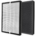 SYOWADA 2Pcs A7 E-400 True HEPA Air Filter W/Activated Carbon