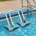 2Pcs Pool Frog Savers 900D Heavy Duty Animal Critter Escape Ramp for Swimming Pool Frog Ramp Ladder Floating Pad for Rescues Wildlife, Squirrel, Toads, Small Animal, Pool Maintenance Accessories