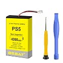 PS5 Controller Battery, High Capacity 4200mAh LIP1708 Li-ion Replacement Battery for PS5 Controller CFI-ZCT1 W B U Replace PS5 Battery with Tool Kits