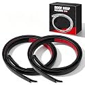 2Pcs Roof Drip Molding Rubber Seal Kit, Replace 75551-04081 75552-04080, Compatible with Toyota Tacoma 2015-2020 Double Cab, Roof Trim Weatherstrip