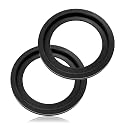 2pcs RV Toilet Seal Replacement,385311658 Black Toilet Seal Kit for 300/310/320 RV Toilets Parts Solve The Leakage Problem