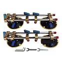 2pcs Seamless Stone Seam Setter Manual Rubber Vacuum Leveling Home Granite Countertop Installation Tools for Tile, Granite, Metal