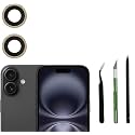 2pcs/ Set Back Camera Lens Glass Replacement for iPhone 16 Plus