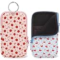 2PCS Tampon Holder Zipper Pouches Portable Period Bags (Fruit)