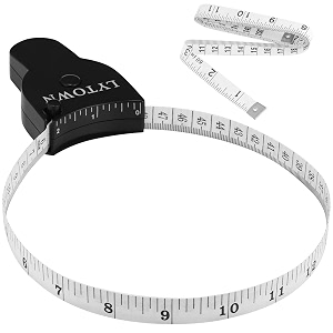 2pcs tape measure body measuring tape 60inch 150cm retractable measuring tape for body measurement amp weight loss accurate body tape measure for fitness tailor sewing handcrafts clothes