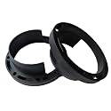 2Pcs Universal Car Speaker Rings Rain Guard (6 Month Maufacture Warranty) Water Guard 6" Inches,6.5" Inches Universal Car Speaker Rings
