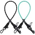 2Pcs Universal Dog Seat Belt for Car, Dog Car Seatbelt, Black+Cyan