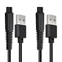 2PCS USB Charging Cable Compatible with Freebird Head Shaver, FlexSeries Shaver Charger Cord Replacment