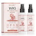 2PCS Wig Detangler Spray for Synthetic & Human Hair, Hair Detangling Spray