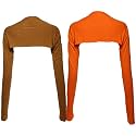 2Pcs Women Anti-UV Cooling Shawl UV Protection Arm Sleeves Sun Protector for Golfing Riding Running