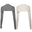 2Pcs Women Anti-UV Cooling Shawl UV Protection Arm Sleeves Sun Protector for Golfing Riding Running