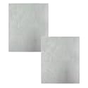 2Pcs 20 Mesh 304 Stainless Steel Mesh Sheets, 9.8'' x 11.8'' 0.4mm Thick Wire Screen, Rustproof Woven Metal Mesh for Air Vent, HVAC Filter, Garden Pest Barrier, Kitchen Filtration &amp; DIY Projects