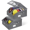 2pk Hat Storage for Baseball Caps, Hat Organizer for Closet, Hat Box