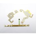 2X Buttons Controllers Ribon Connector Flex Cable Replacement Part Compatible with Sony PSP 2000