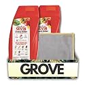 2X GardenTech Sevin Insect Control Concentrate 1 pt Liquid Bundle with Microfiber Cloth – Outdoor Insecticide Bug Control for Lawns, Gardens, and Edibles with Measuring Cap – Gift Set (3 Items)