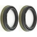 2x Rear Axle Wheel Seal Replacement fits Dodge Ram 3500 5.9L 2003-2007
