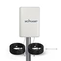 2x2 MIMO Antenna 5G 4G LTE External Directional for T-Mobile Home Internet, Verizon, AT&T | 32.8‘ SMA Cable, TS9 Adapters
