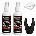 2x200ml Bowling Ball Cleaner Kit, Professional Bowling Ball Cleaner Spray for Removing Oil, Scuff & Belt Marks, Enhances Grip & Restores Tack, Prolongs Lifespan