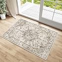 2x3 Brown Neutral Area Rug