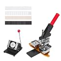 2x3In Fridge Magnet Maker Machine,Custom Photo Button Badge Making,Include Paper Cutter Press 100pcs Materials