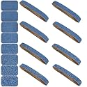 2x42 Inch Sanding Belts 24 Pcs 8 Grits Sizes (3 Each of 40/60/80/120/150/240/320/400 Grits) Heavy Duty Belt Sander Zirconia Belt Sander Paper for Wood Metal Stainless Steel Cars and Furniture