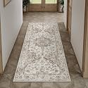 2x5 Brown Neutral Runner Rug