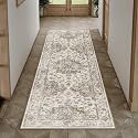 2x6 Brown Neutral Runner Rug