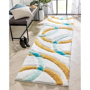 2x6 ft Plush Shag Rug - Non-Slip
