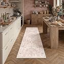 2x6 Pink Neutral Runner Rug