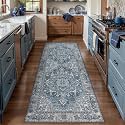 2x6 Washable Runner Rug for Hallways Vintage