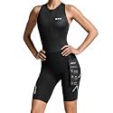2XU Women's Core Sleeved Trisuit One Piece Triathlon Suit Women Running & Training Trisuit