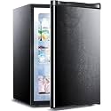 Electactic 3.0 Cu.ft Small Freezer, Mini Upright Freezer, Sanded Black