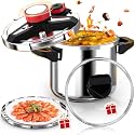 3-IN-1 188 Stainless Steel Pressure Cooker 6