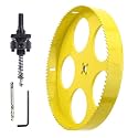 10 Inch Hole Saw with Arbor, 254mm M42 Bi-Metal Hole Cutter