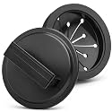 3 1/8 Inch Garbage Disposal Splash Guard with Garbage Disposal Cover for Sink, Rubber Drain Guard and Stopper Compatible with Whirlaway, Waste King and GE Models, Prevent Water Splashes & Odors