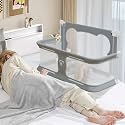 JWPEHOE 3 in 1 Baby Bassinet Bedside Sleeper Portable Crib, Co-Sleeping Baby Bed, Playpen, Suitable for Twin, Full, King & Queen Size Bed (33.5 Inch)