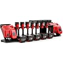3-in-1 Battery Charger Holder Wall Mount for Milwaukee M12 M18, Battery Charger Storage Rack Organizer, Holds 7 M12 + 5 M18 Batteries & 2 Chargers with Harwads & Instructions