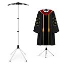 3 in 1 Garment Steamer Stand for Clothes, Steaming Rack with Hanger Stand