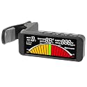3-in-1 Guitar Tuner Clip On, Fast & Accurate Multi-Key Modes 360° Rotatable Professional Bass Tuner with Color Screen,Auto Shut-Off Adjustable Acoustic Guitar Tuner for Violin,Ukulele,Guitar,Bass