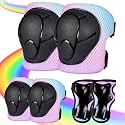 3-in-1 Kids Knee/Elbow/Wrist Guards – Impact Shell, Breathable, Adjustable 2-14, for Bike/Scooter/Skateboard/Roller