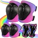 3-in-1 Kids Knee/Elbow/Wrist Guards – Impact Shell, Breathable, Adjustable 2-14, for Bike/Scooter/Skateboard/Roller