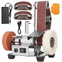 3-in-1 Mini Belt Sander Bench Grinder Polisher Buffer for Jewelry