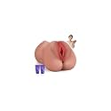 3 in 1 Mouth Pocket Pussy Male Masturbator Portable Stroker Sex Toy for Men