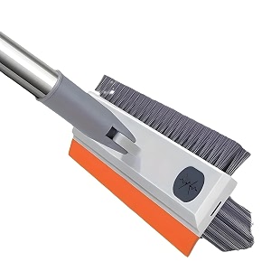 3-in-1 Tile Cleaning Brush with Scraper