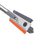 3-in-1 Tile Cleaning Brush with Scraper amp