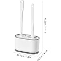 3-in-1 Toilet Brush and Holder Set Silicone
