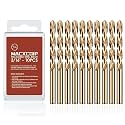 3/16"(10pcs) Cobalt Drill Bit Set M35 HSS Jobber Length