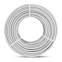 3/16" Cable, 50 ft PVC Coated Steel Cable with 7×7 Strand Core
