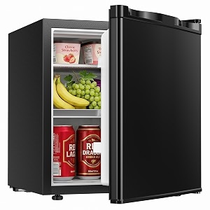 Icyglee 1.7 Cu.Ft Mini Fridge with Freezer